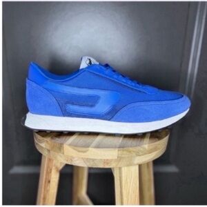 New with Box! | Diesel S-Racer LC Low Top Sneakers | Strong Blue | EU45/US12 |